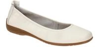 Josef Seibel Damen Ballerinas FENJA 01 Wei? Echtleder Slipper Gummisohle