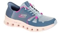 Skechers 150420 SLTP GLIDE STEP PRO Damenschuhe Slipper Blau Slate/Pink