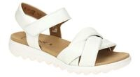 Gabor 84.812.21 wei? - Riemchen Sandale f?r Damen