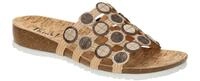 Think JULIA 3-000247-4010 beige - bequeme Pantolette f?r Damen