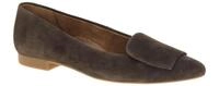Paul Green 3792-180 dunkel-braun - Ballerina - Halbschuhe - Slipper f?r Damen
