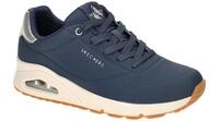 Skechers UNO 177094 NVY dunkel-blau - sportliche Halbschuhe f?r Damen