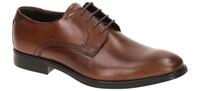 Ecco 62163401014 Melbourne-Derby Herrenschuhe mink braun Echtleder Schn?rung ...