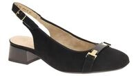 ara 12-20413 01 GRAZ 2.0 Sling Pumps Schwarz - Damenschuhe aus Echtleder mit ...