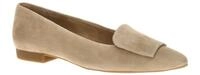 Paul Green 3792-220 taupe - Ballerina - Halbschuhe - Slipper f?r Damen