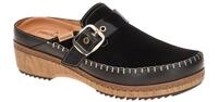 Pikolinos W0W-1638SEC1 Damen Pantoletten schwarz GRANADA Mule 2cm Keilabsatz