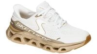 Skechers 150514 WGD Damen Sneaker wei?/gold Metallic Memory Foam