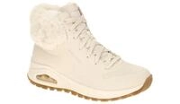 Skechers 167274 NAT Uno_Rugged_Fall Air Damen Mid cut Sneaker Wei? Natural
