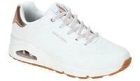 Skechers UNO 155196 WHT wei? - sportliche Halbschuhe f?r Damen