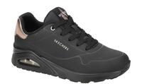 Skechers UNO 177094 BBK schwarz - sportliche Halbschuhe f?r Damen