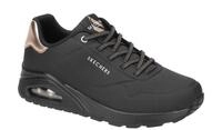 Skechers UNO 155196 BBK schwarz - sportliche Halbschuhe f?r Damen