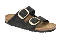 Birkenstock 1023290 ARIZONA BIG BUCKLE Damen Pantoletten Schwarz - Anatomisch...