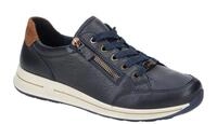 ara 12-24801 22 OSAKA Damenschuhe blau nuts bequeme Schn?r-Halbschuhe mit Hig...