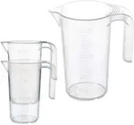 Messbecher stapelbar, PP - Skalierung bis 250ml"