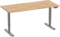 Ergolutions H&ouml;henverstellbarer Schreibtisch PRIMUS - 180x80 - Grau - 10 Jahre