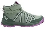 Jack Wolfskin WILD HIKE TEXAPORE MID VC K Kinder Green Zinnia 32