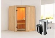 KARIBU Systemsauna Nanja, Fichtenholz 68mm, Eckeinstieg, ca. 2m&sup2; 59788