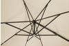 SCHNEIDER Rhodos Grande Ampelschirm, natur, 300 x 400 cm, rechteckig