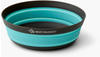 Sea to Summit FRONTIER UL COLLAPSIBLE BOWL Gr.M - Campinggeschirr - petrol-türkis