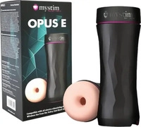 Mystim Opus E: Elektro-Masturbator Donut, haut/schwarz, Sextoys >...