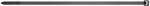 fischer Kabelbinder UBN Nylon silikon- und halogenfrei UV-stabilisiert schwarz 4,8 x
