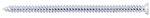 fischer Fensterrahmenschraube FFS Stahl verzinkt Vollgewinde Flachkopf 7,5 x 152 mm -