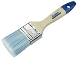 Lack Flachpinsel PREMIUM f&uuml;r alle Lacke blau-wei&szlig;e all in one-Borste - 60 x...