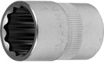 Projahn Steckschl&uuml;ssel-Einsatz 12,5 (1/2") f&uuml;r 12-kant metrisch 36 mm