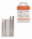 Projahn Sortiment Betonbohrer PRODUR - 5 bis 10 mm - 4-teilig