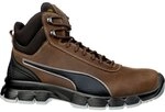 Puma CONDOR BROWN MID bequemer hoher Sicherheitsschuh S3 schwarz/braun Gr. 40