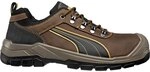Puma SIERRA NEVADA LOW robuster Sicherheitsschuh S3 braun/grau Gr. 48