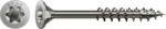 SPAX Universalschraube Edelstahl A2 Teilgewinde Senkkopf T-STAR plus 4CUT-Spitze 4 x