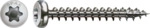 SPAX Universalschraube Edelstahl A2 Vollgewinde Halbrundkopf T-STAR plus 4CUT-Spitze
