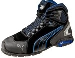 Puma RIO BLACK MID robuster hoher Sicherheitsschuh S3 schwarz/blau Gr. 47