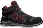 albatros CLIFTON MID bequemer hoher Sicherheitsschuh S3 schwarz/rot Gr. 46