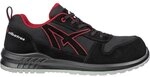 albatros CLIFTON LOW bequemer Sicherheitsschuh S3 schwarz/rot Gr. 36