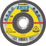 Kronenflex&reg; Schruppscheiben A 24 N gekr&ouml;pft f&uuml;r Edelstahl 125 x 6 x 22,23 mm