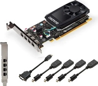 PNY VCQP600-PB, PNY NVIDIA Quadro P600 2GB PCIe 3.0