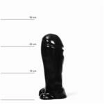 All Black AB48 Dildo Schwarz 22 cm ⌀ 8 cm