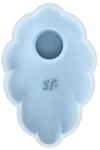 Satisfyer Cloud Dancer Druckwellenvibrator Blau 9 cm