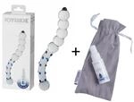 JOYRIDE Premium GlassiX Set 05 Glasdildo Blau 23,5 cm ⌀ 3 cm