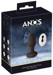ANOS Rotating Butt Plug Analplug Schwarz ⌀ 3,4 cm