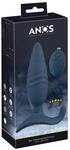 ANOS RC Thrusting Butt Plug Analvibrator Blau ⌀ 4,1 cm