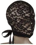 Scandal Corset Lace Hood Black