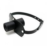 Rimba Knebel mit Urinrohr Schwarz &Oslash; 4 cm
