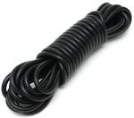 Rimba Bondage Seil aus Silikon Schwarz 6 m