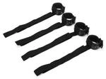 Whipsmart Diamond Bed Restrain Kit Black