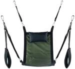 Mr Sling Rectangular Canvas Sling 4 Punkt Sexschaukel Gr&uuml;n