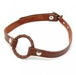 Rimba Mundknebel mit O-Ring Braun