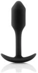 B-Vibe Snug Butt Plug 1 Black Analplug Schwarz ⌀ 2 cm